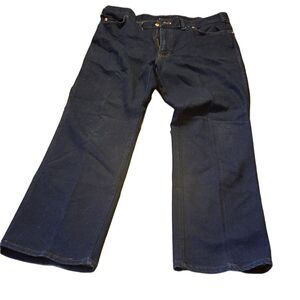 Men's Dark Long Haul Blue Jeans box 21